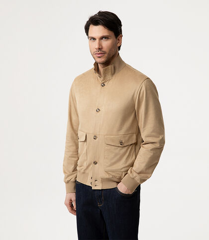 Giubbino camel con dettagli distintivi, Valerio 1966, 2785T2588MFCAMEI, 002