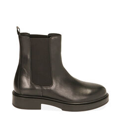 Chelsea boots neri in pelle, tacco 3,5 cm, Valerio 1966, 20B8T3501PENERO035, 001 preview