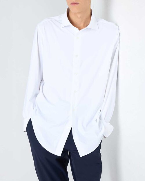 Camicia uomo bianca, WHITE