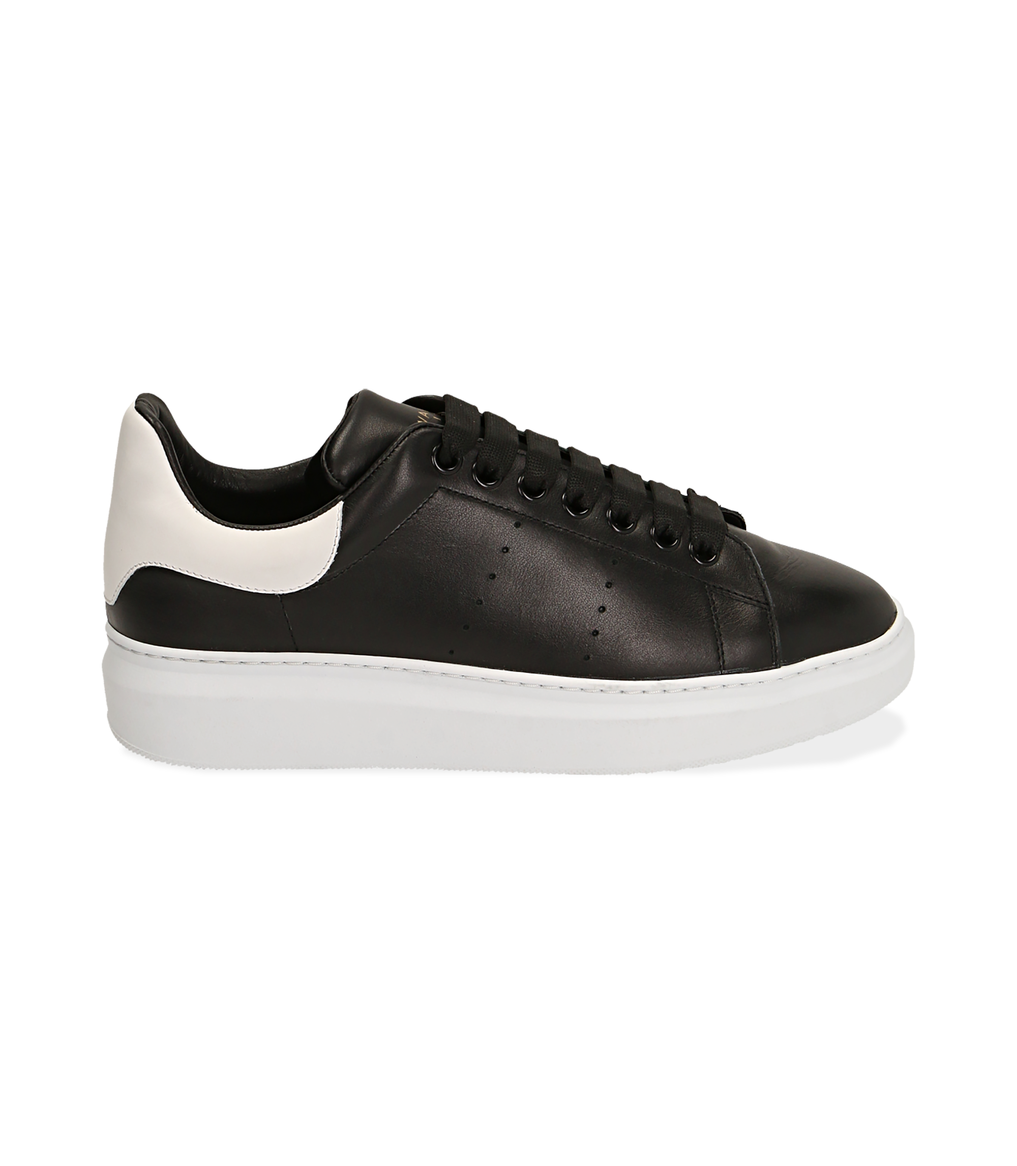 sneakers pelle nera