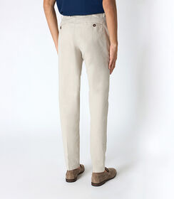 Pantalone da uomo modello chino beige, Valerio 1966, 25N8T5003COBEIG42, 002 preview