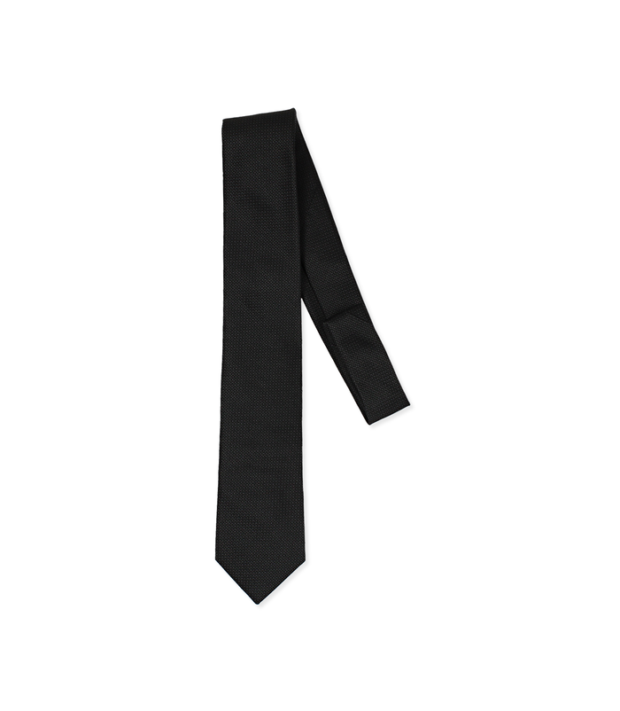 Cravatta nera in seta , Valerio 1966, 09G1T0700TSNEROUNI