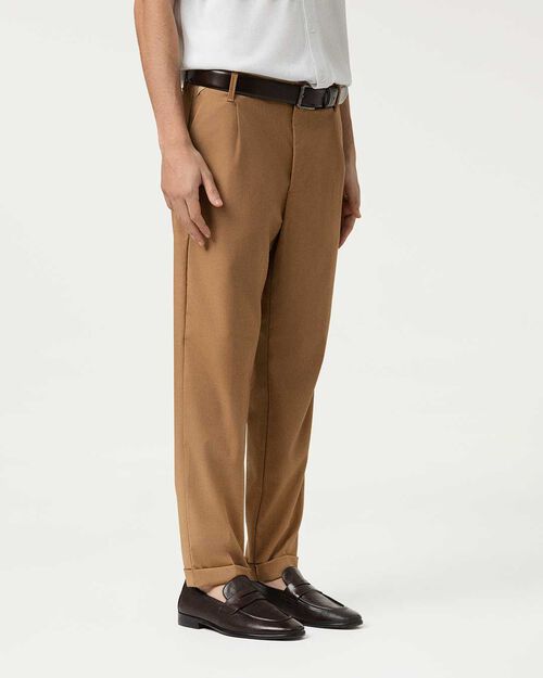 ABBIGLIAMENTO PANTALONE TESSUTO CAME, CAMEL
