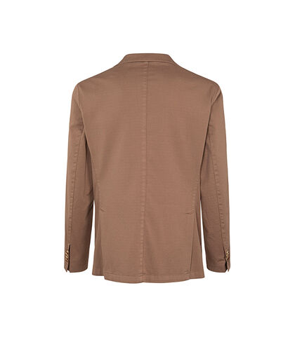 Giacca marrone con bottoni in legno, Valerio 1966, 2784T2525COMARR42, 002