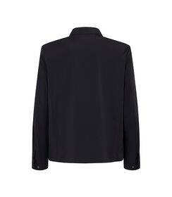 Giubbino blu navy con zip nascosta, Valerio 1966, 2785T8624TSBLUNL, 002 preview