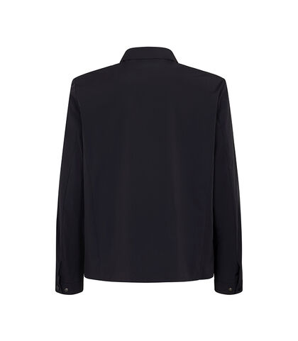 Giubbino blu navy con zip nascosta, Valerio 1966, 2785T8624TSBLUNI, 002