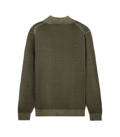 Maglione verde da uomo in tessuto, Valerio 1966, 26J2T0021TSVERDI, 002 preview