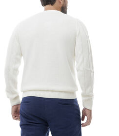 Maglione panna a trecce, Valerio 1966, 24J2T0866TSPANNXL, 002 preview