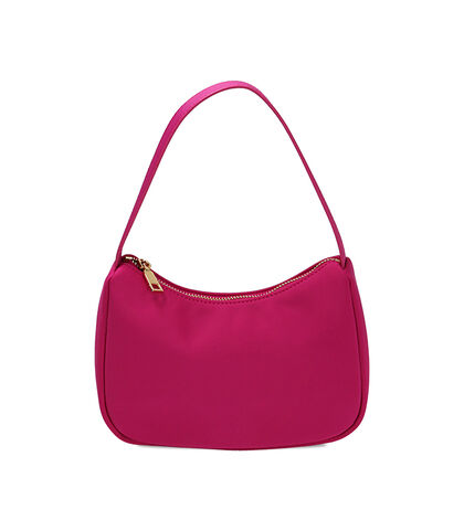 Mini bag fucsia in tessuto, Nuova Collezione, 2151T2480LYFUCSUNI, 001