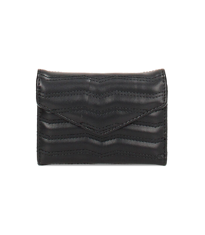 Portafogli da donna nero compatto, Valerio 1966, 2351T3614EPNEROUNI