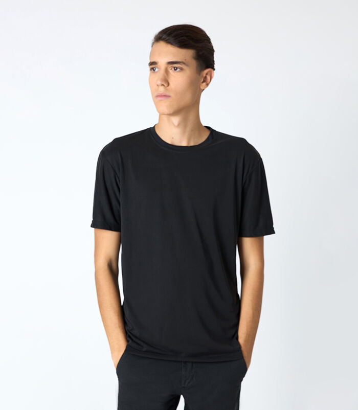CLOTHING T-SHIRT FABRIC NERO, Valerio 1966, 25N8T0044TSNEROL