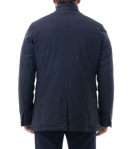 Piumino corto da uomo blu, Valerio 1966, 2485T2426TSBLUEI, 002