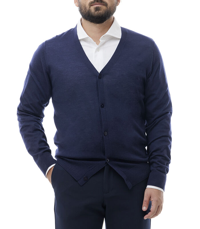 Cardigan blu, Valerio 1966, 24U4T3052TSBLUEL