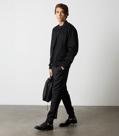 Pantalacci neri in tessuto da uomo, Valerio 1966, 26N9T1992TSNERO48, 001 preview