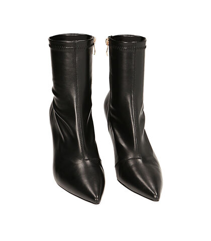 Stivaletti neri, tacco 8,5 cm, 2221T6289EPNERO035, 002