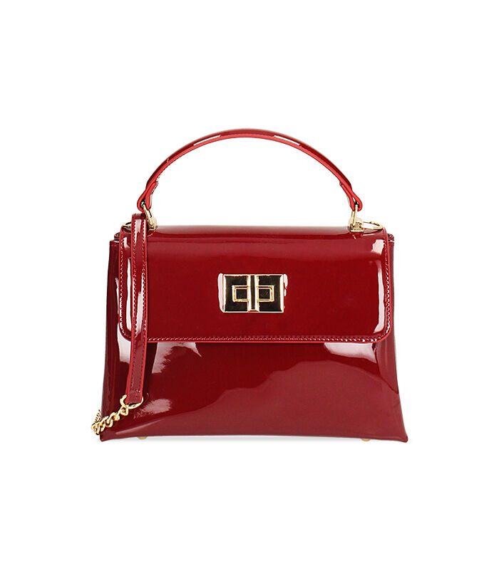 Mini bag in vernice cherry, Valerio 1966, 2451T4491VECHERUNI