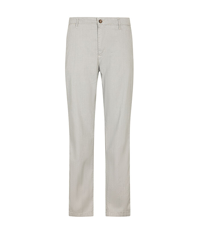 Pantalone beige con chiusura a zip, Valerio 1966, 27N9T6106TSBEIG42