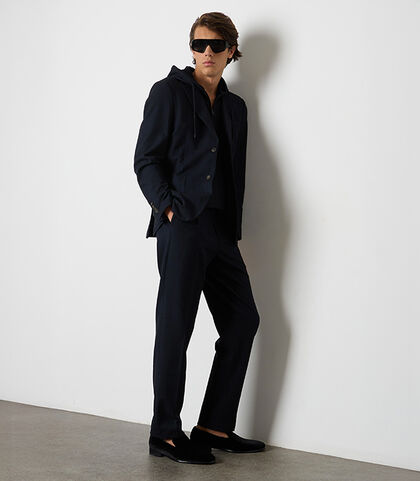 Pantalone da uomo blu, Valerio 1966, 26J3T0111TSBLUEI, 001