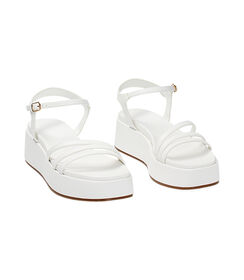 Zeppe da donna bianche, Valerio 1966, 2349T0229EPBIAN035, 002 preview