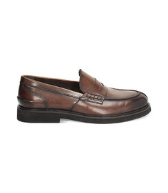 Mocassino testa di moro cuciture decorative, Valerio 1966, 2714T8301PEMORO039, 001 preview