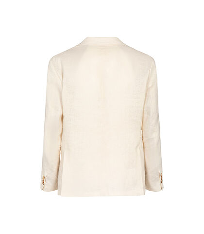 Completo giacca panna in lino, Valerio 1966, 2784T2525LNPANN42, 002