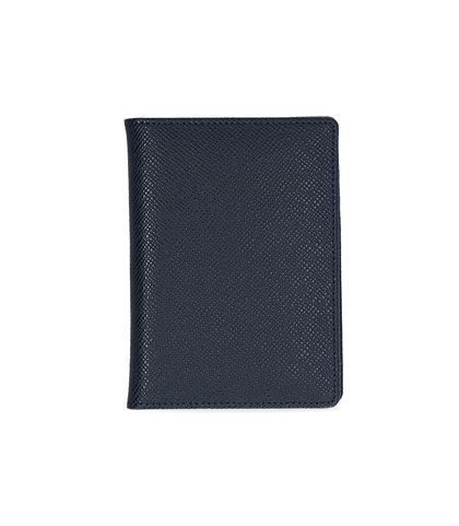 Portafoglio blu in pelle , Valerio 1966, 10A4T1701PEBLUEUNI, 001