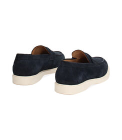 Mocassino blu con cuciture a contrasto, Valerio 1966, 27Z1T6106CMBLUE039, 003 preview