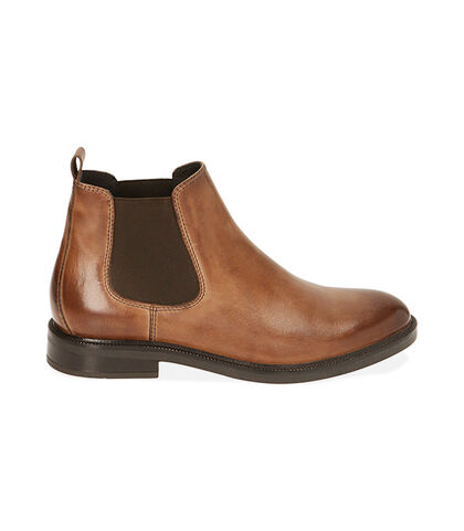 Chelsea boots testa di moro in pelle di vitello , Special Price, 2077T0608VIMORO039, 001