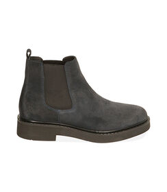 Chelsea boots blu in camoscio , Valerio 1966, 2077T5807CMBLUE040, 001 preview