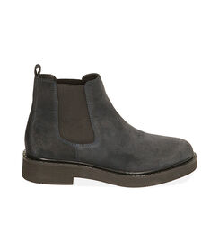 Chelsea boots blu in camoscio , Valerio 1966, 2077T5807CMBLUE043, 001 preview