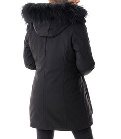 Piumino nero con cappuccio , Valerio 1966, 2085T0010TSNERO3XL, 002 preview