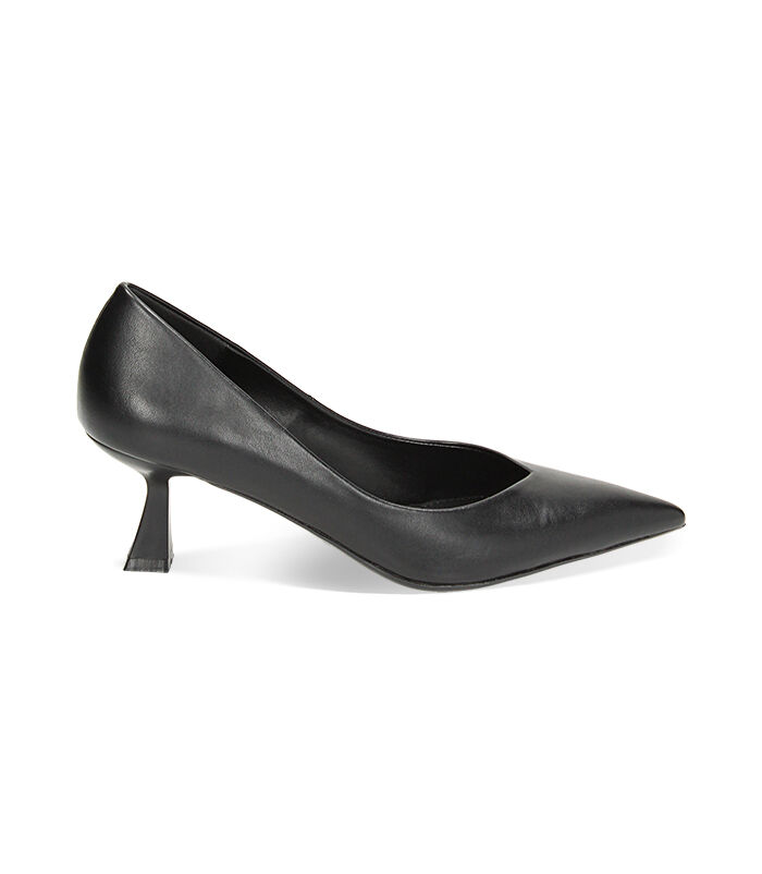 Decollete nere donna tacco 6 cm Valerio 1966