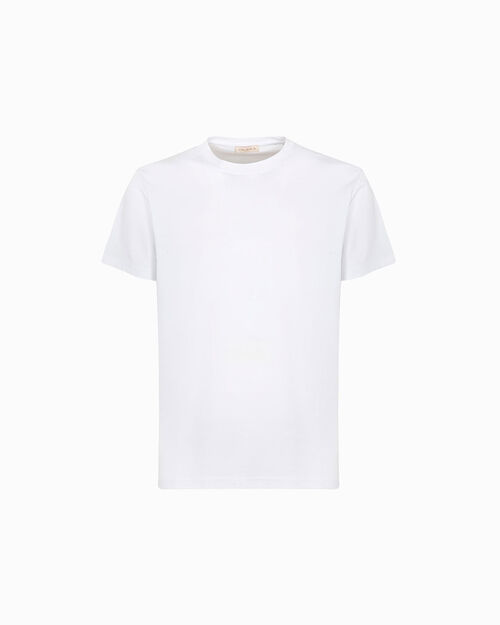T-shirt bianca essenziale, WHITE