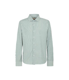 Camicia ml verde righe verticali, Valerio 1966, 27Z3T0019COVERD44, 001 preview