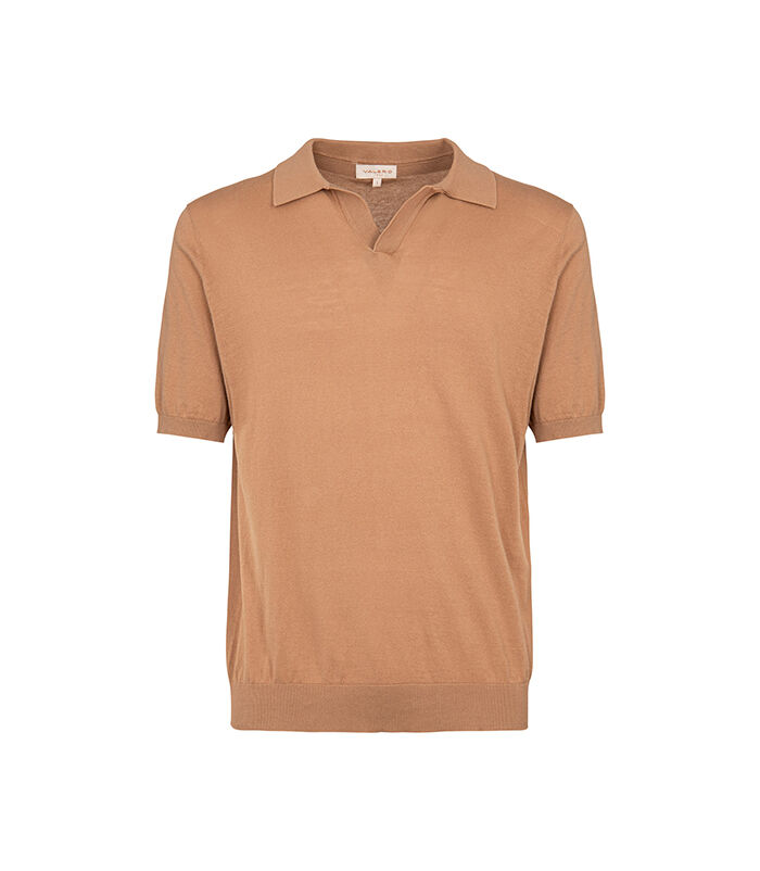 Maglia camel per un'estate di stile, Valerio 1966, 27U4T4757COCAMEI