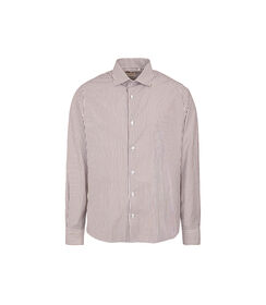 Camicia marrone a righe verticali, Valerio 1966, 27Z3T0019COMARR41, 001 preview