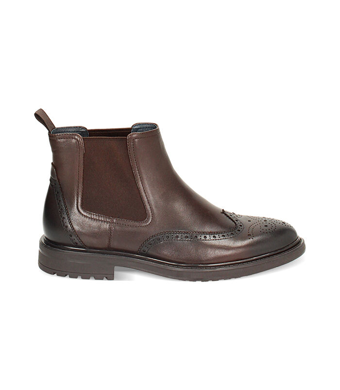 Beatles moro in pelle, stile oxford, Valerio 1966, 24U6T8103PEMORO044