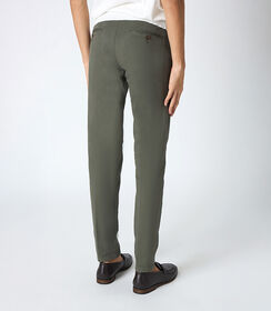 Pantalone da uomo modello chino verde, Valerio 1966, 25N8T5003COVERD42, 002 preview