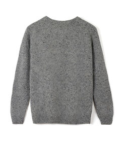 Maglione grigio melange da uomo, Valerio 1966, 26J2T0042TSGRIGI, 004 preview