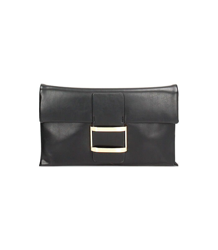 Pochette nera con fibbia, Valerio 1966, 2351T5555EPNEROUNI