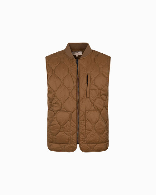 Gilet militare con colletto bomber, ARMY