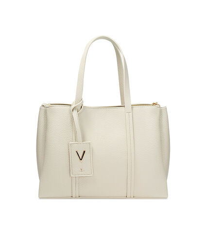 Borsa a mano donna panna classica, Valerio 1966, 2557T3498EPPANNUNI, 001