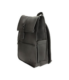 Zaino nero slim, Valerio 1966, 23L4T4748EPNEROUNI, 003 preview