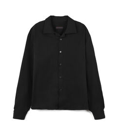 Camicia over nera in cotone da uomo, Valerio 1966, 26Z3T0226CONEROL, 003 preview