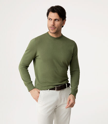 Maglia ml militare in cotone, Valerio 1966, 27U4T4758COMILII, 002