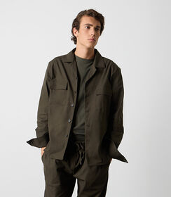 Camicia-giacca militare in cotone da uomo, Valerio 1966, 26Z3T0091COMILIL, 001 preview