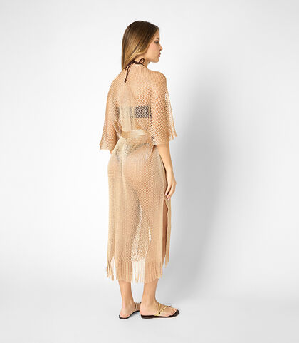Poncho da donna oro, Valerio 1966, 25B4T0102TSOROGI, 002