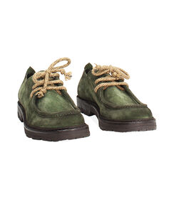 Allacciati in camoscio verde, Valerio 1966, 2653T1643CMVERD042, 003 preview