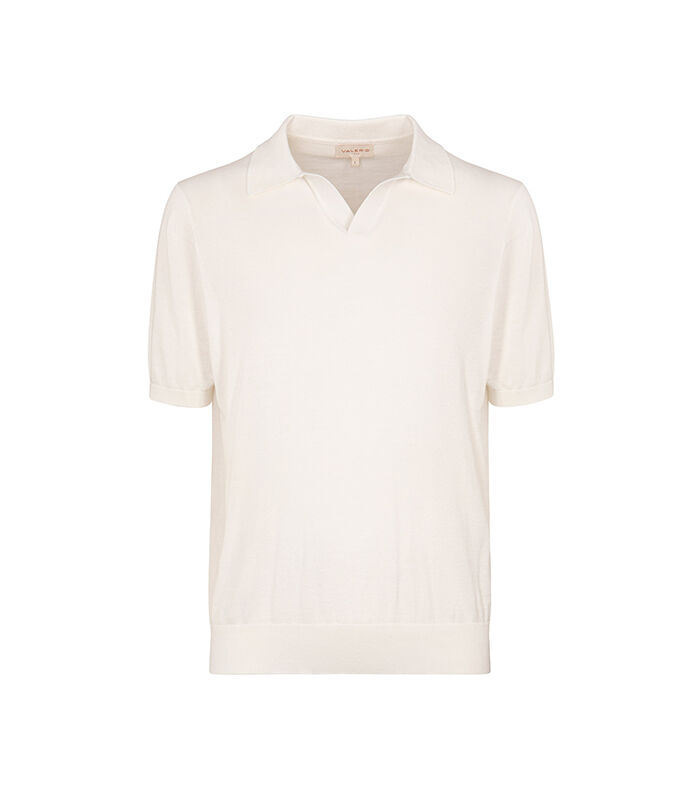 Maglia bianca in cotone, Valerio 1966, 27U4T4757COBIANI