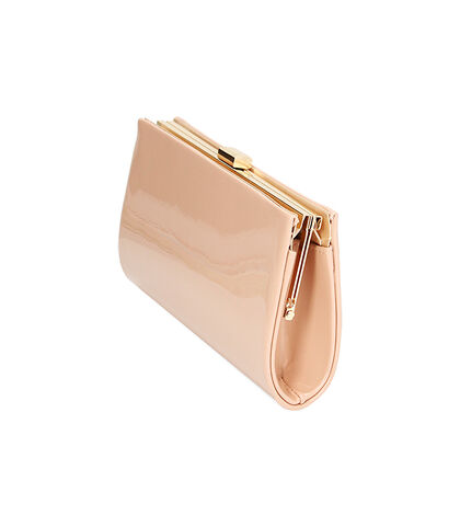 Pochette in vernice nude, Valerio 1966, 2351T8878VENUDEUNI, 002